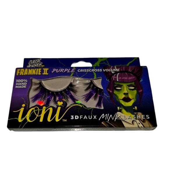 5 Pairs Of Halloween Lashes 3D FauxMink CLASSIC HORROR QUEENS - Picture 4 of 6